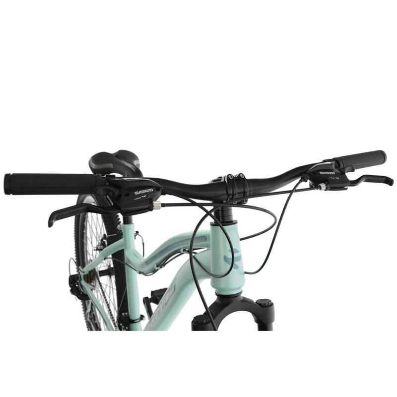 Bicicleta MTB Kands® Energy 500 Dama, Shimano, Cu suspensie, 26'', Turcoaz