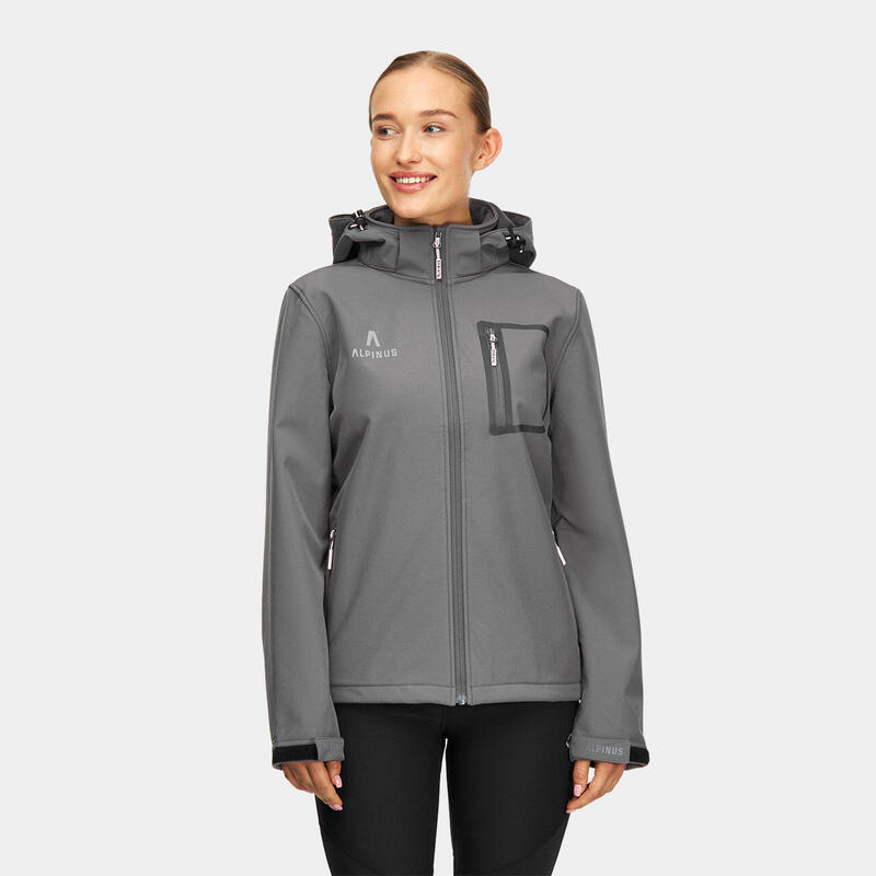 Softshell Jacket pour la randonnée Alpinus Bergamo - Femme