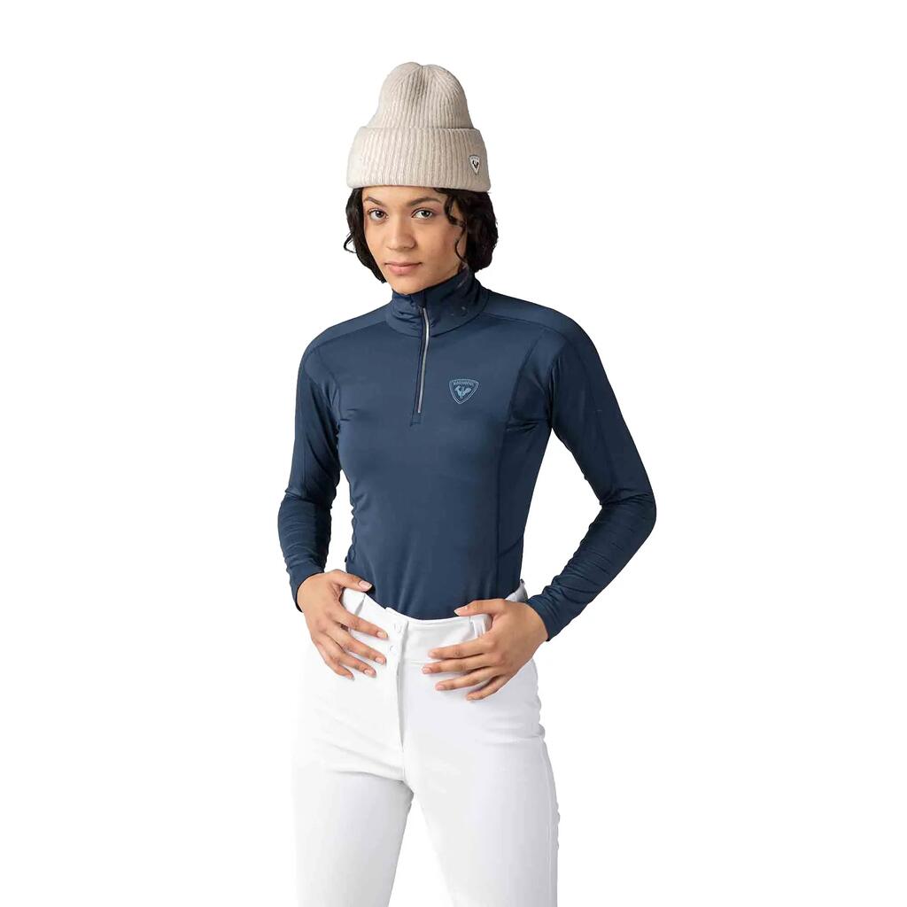 Classic half-zip women's turtleneck Rossignol