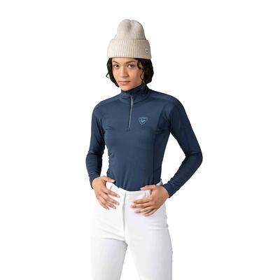 Klassieke dames 1/2 zip coltrui rossignol