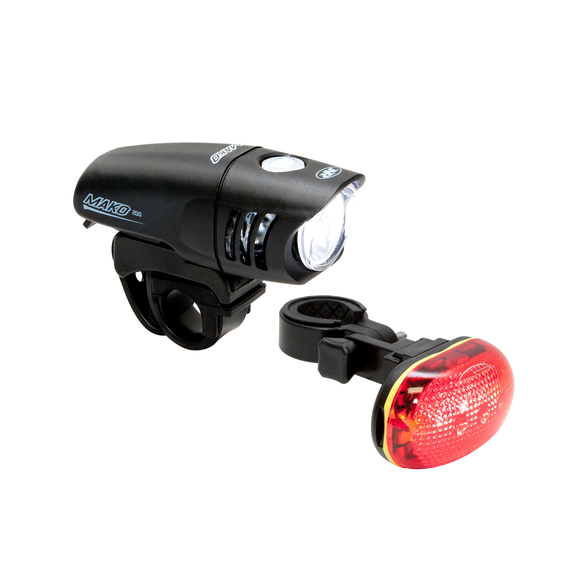 Niterider - Eclairage Velo Avt/arr Pile Mako 200/tl6.0 - Éclairage Vélo - Noir - Taille Unique - Decathlon