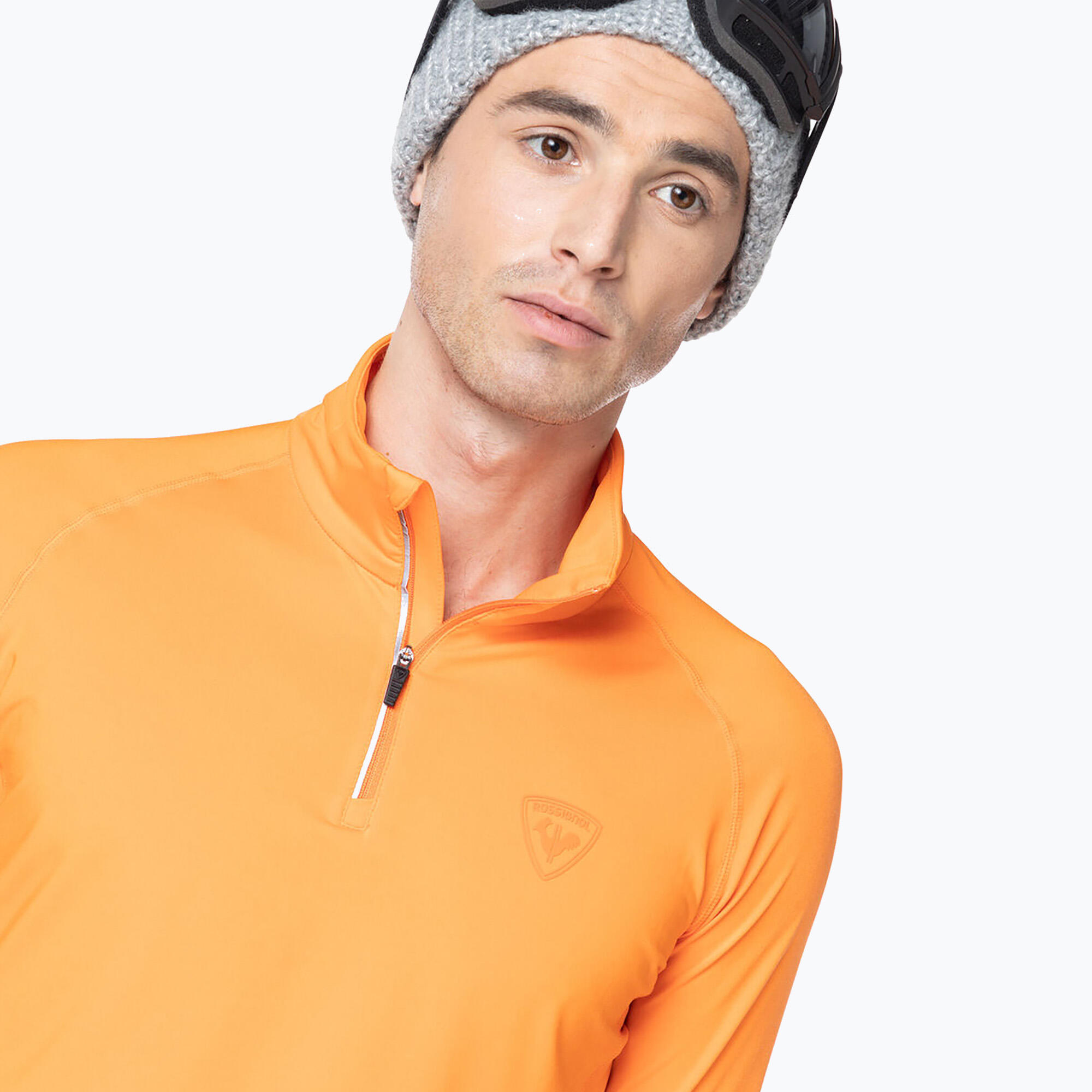 Maglia termoattiva da uomo a maniche lunghe Rossignol Classique 1/2 Zip 5/5