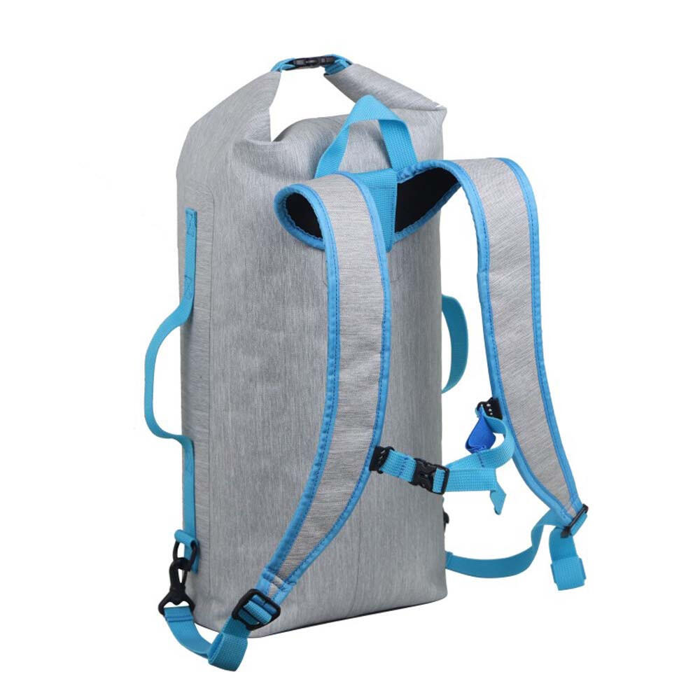 Водонепроницаемая сумка-рюкзак Zulupack Smart Tube 20 л IP67, 20 l, Светло-серый / 20 l, Светло-серый (2) — фото 2