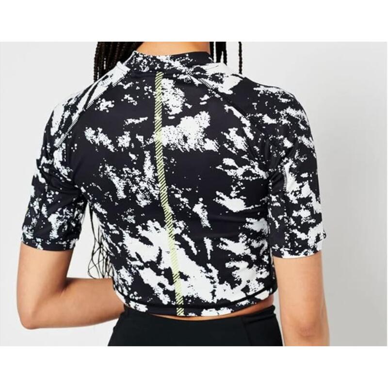 Superdry Run 3/4 Tight Crop Touring Shirt pentru femei