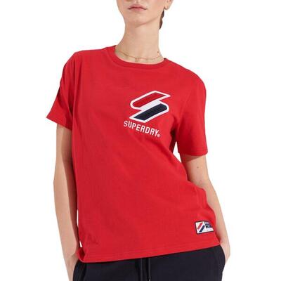 Camiseta de senderismo Superdry Sportstyle Chenille para mujer
