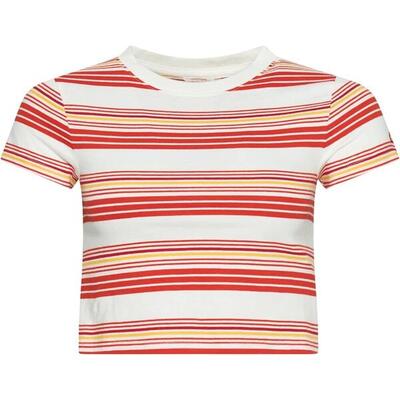 Camiseta de senderismo Vintage Crop de Superdry para mujer