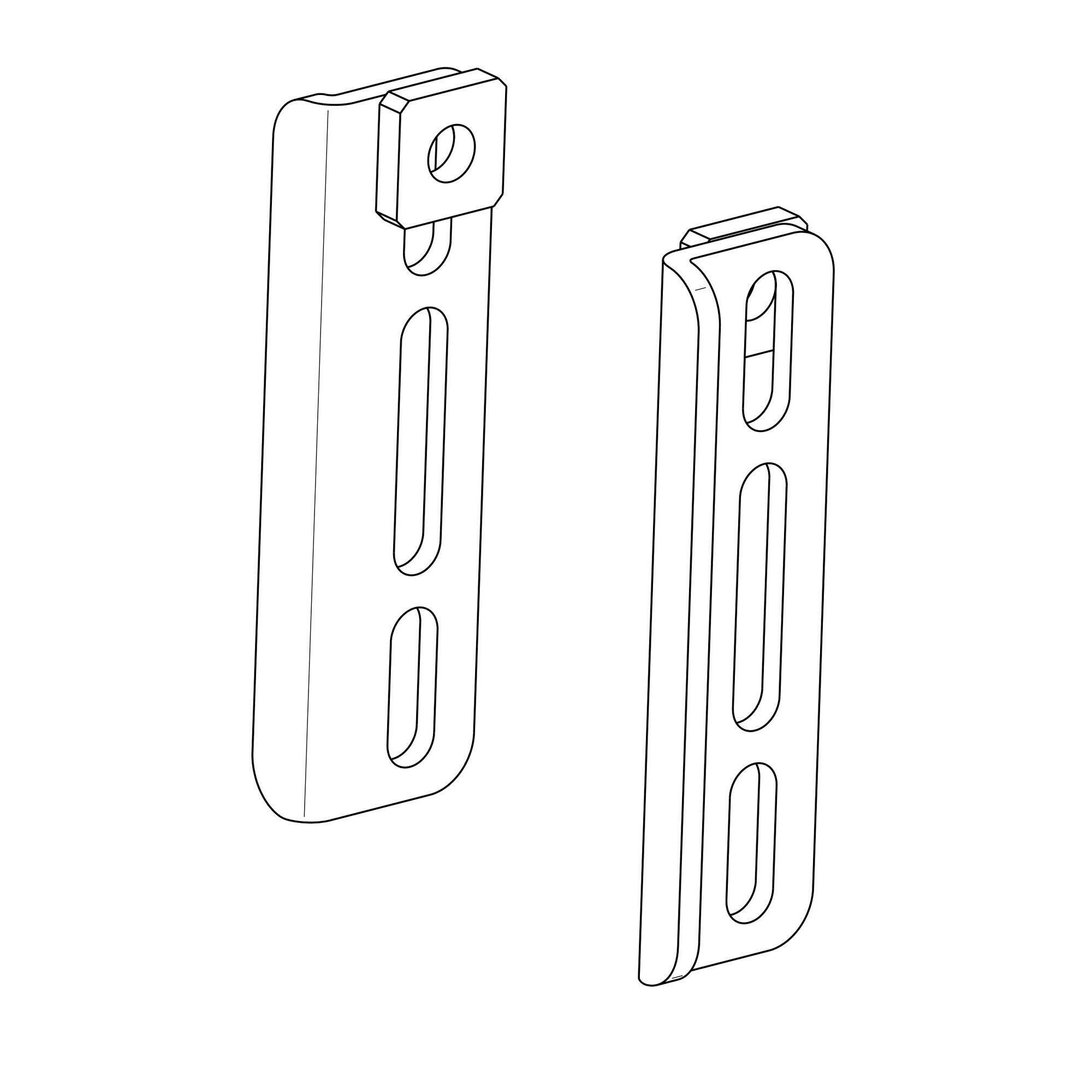 Mottez - Kit Pour Boule D'Attelage Très Haute - Adaptateur Pour Porte Vélo - Gris - Taille Unique - Decathlon