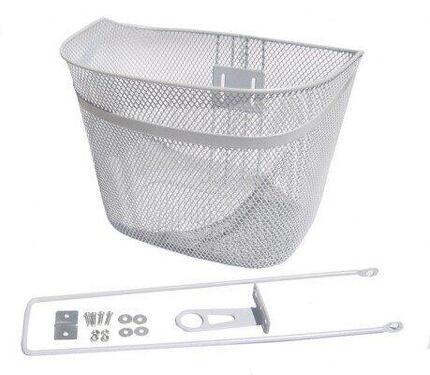 Kosz rowerowy przód na stałe HT-010W