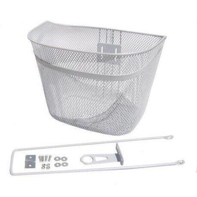 Kosz rowerowy przód na stałe HT-010W