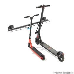 Support range 9 trottinettes mural