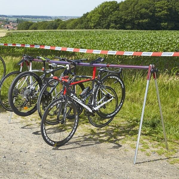 Mottez - Ratelier Pliant Nomade - Arceau De Stationnement Vélo - Noir - Decathlon
