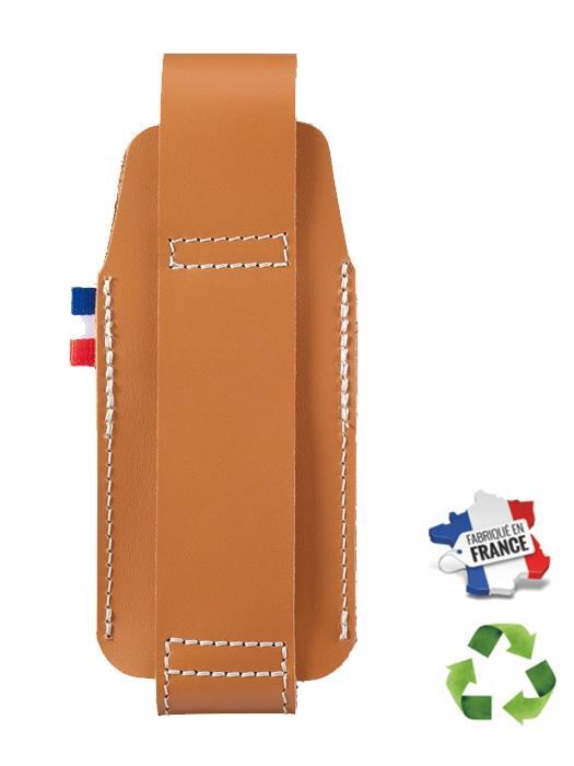 Etui skórzane na nóż składany Cuir France