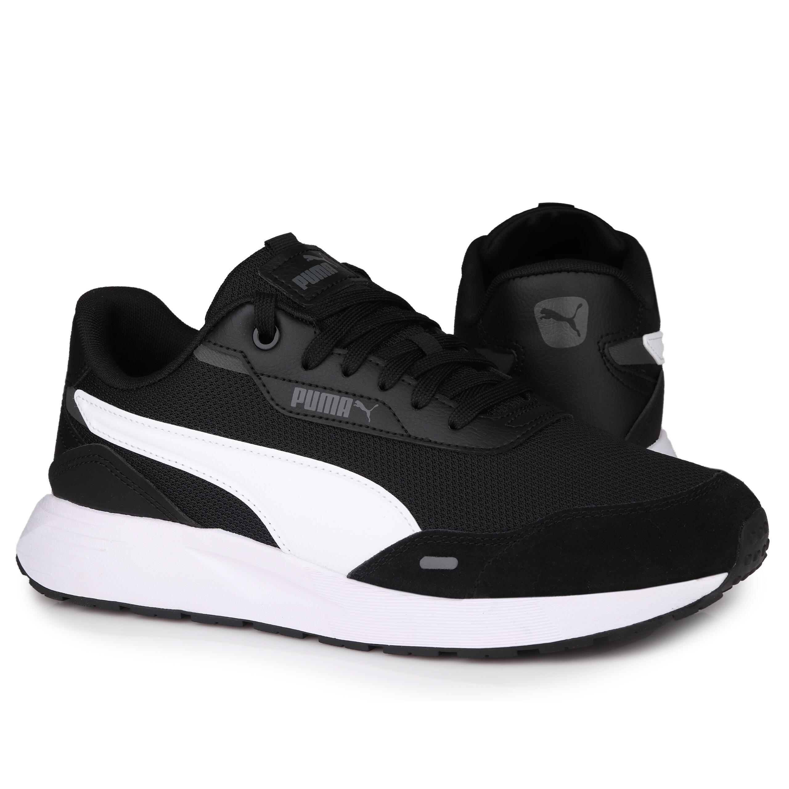 Puma - Chaussures Universel Hommes Puma Runtamed - Baskets - Blanc|noir - Decathlon