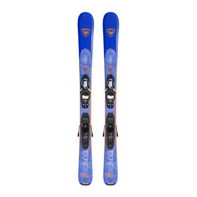 Esquís de descenso para niños Rossignol Experience Pro + fijaciones Kid4