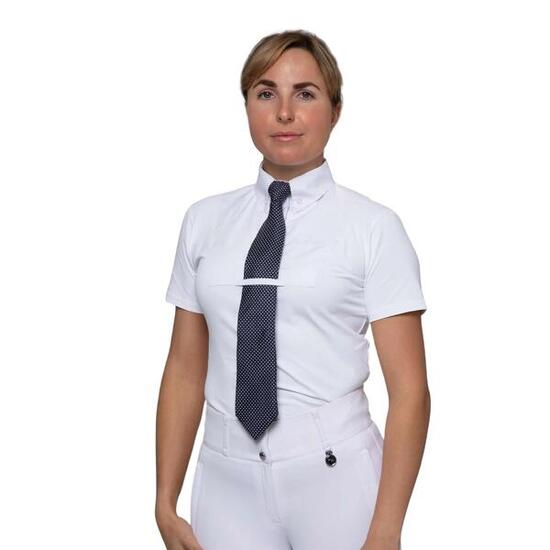 Camicia da equitazione da donna a maniche corte Premier Equine Luciana