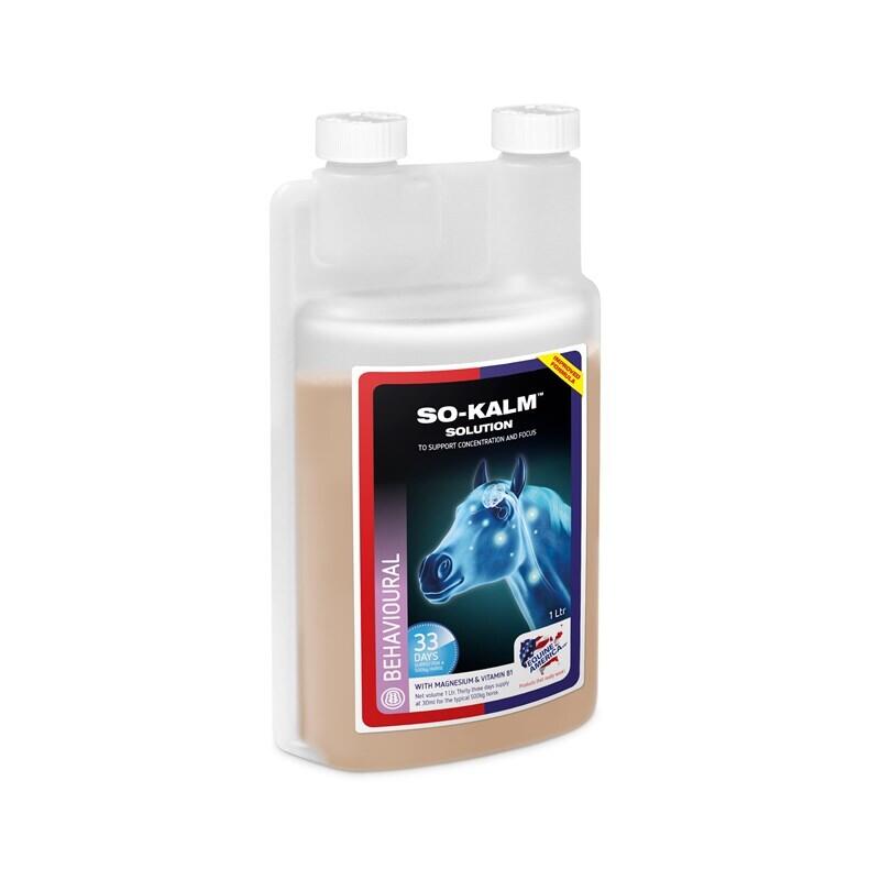 Voedingssupplement voor paarden voor stressmanagement Equine America So kalm