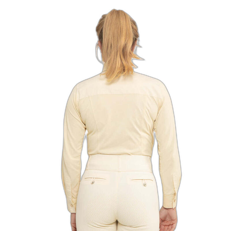 Chemise de concours équitation manches longues femme Premier Equine Tessa