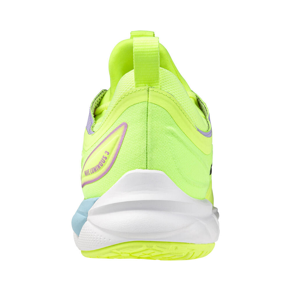 Volleybalschoenen Mannelijk Mizuno Wave Luminous 3 Geel 4/5
