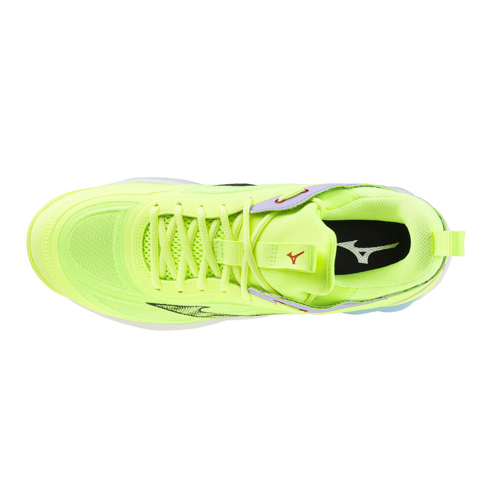 Volleybalschoenen Mannelijk Mizuno Wave Luminous 3 Geel 3/5