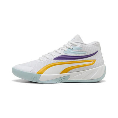 Puma Zapatillas De Baloncesto Puma Court Pro Blanco-amarillo...