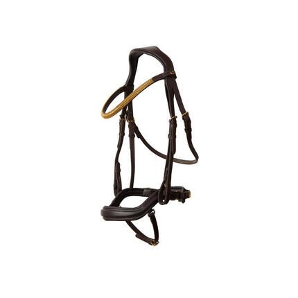 Bridons équitation pour cheval anatomique avec frontal cristal Horze Highbury