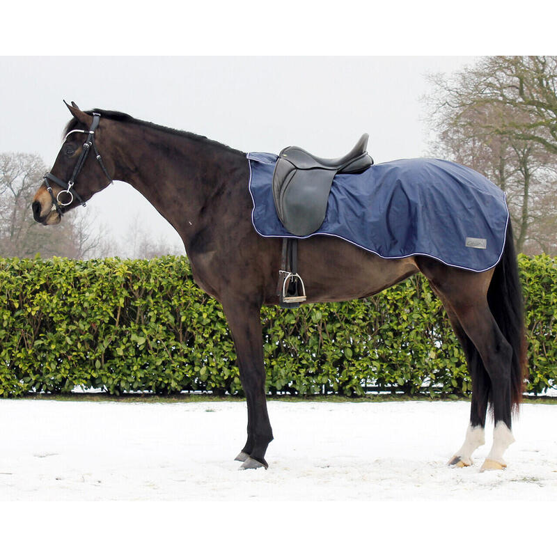 Couvre-reins pour cheval doublé de molleton Q-essentials 420D