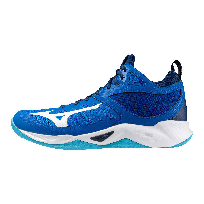 Blauw / Oceaanblauw / Wit