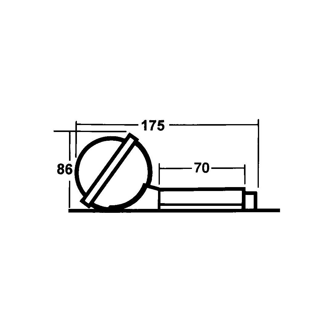 Compas universal, support, illumination Silva 70UNE 3/5