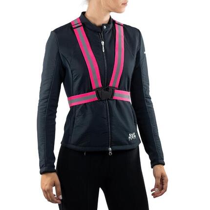 Gilet équitation ajustable à bandes réfléchissantes Horze Adjustable