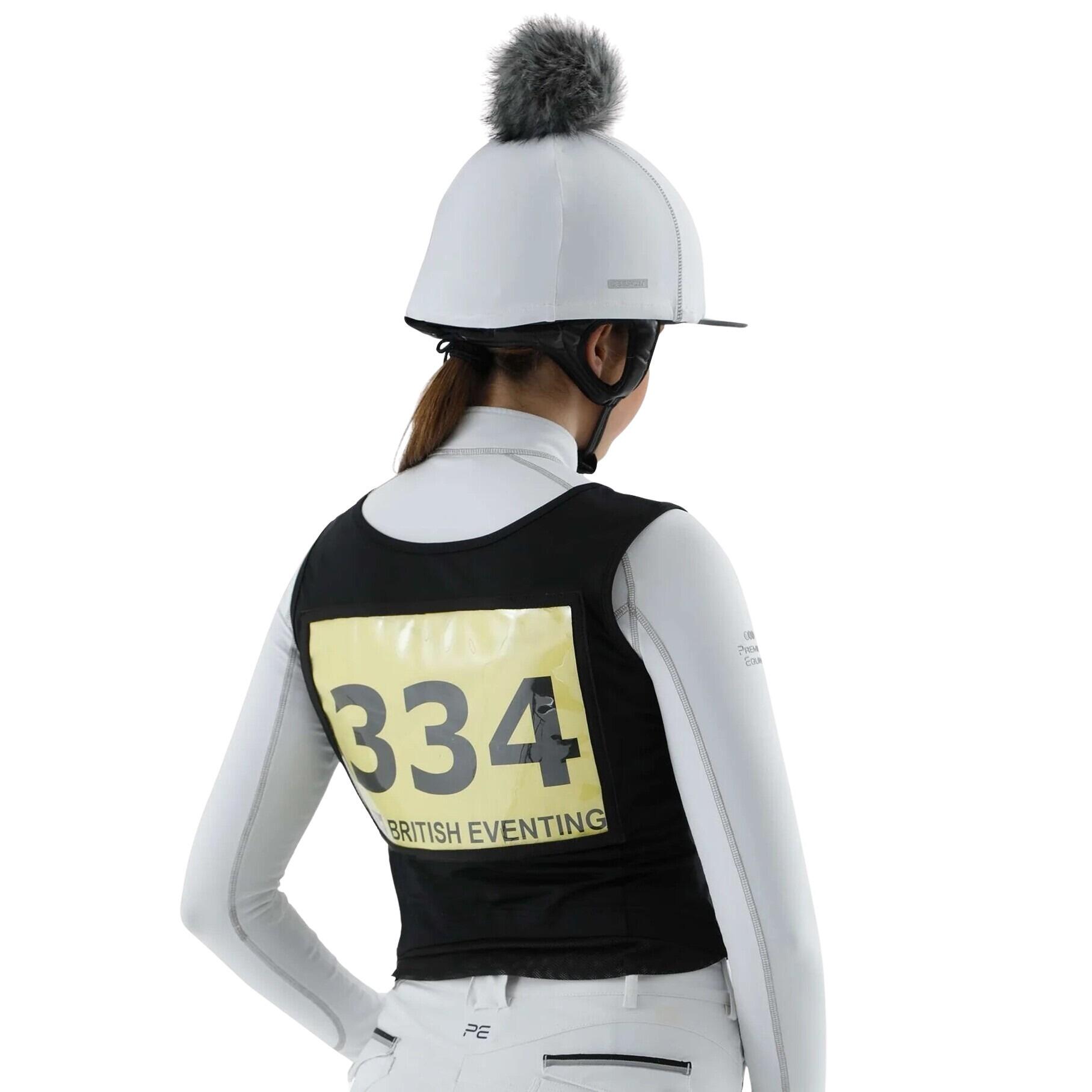 Gilet équitation dossard de compétition Premier Equine Lycra 2/2