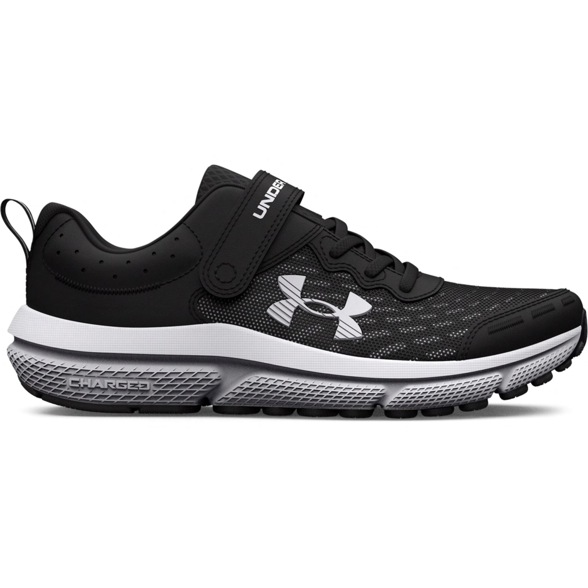 Under Armour - Chaussures De Running Enfant Under Armour Binf Assert 10 Ac - Chaussures D'Athlétisme - Blanc|noir - 35 - Decathlon