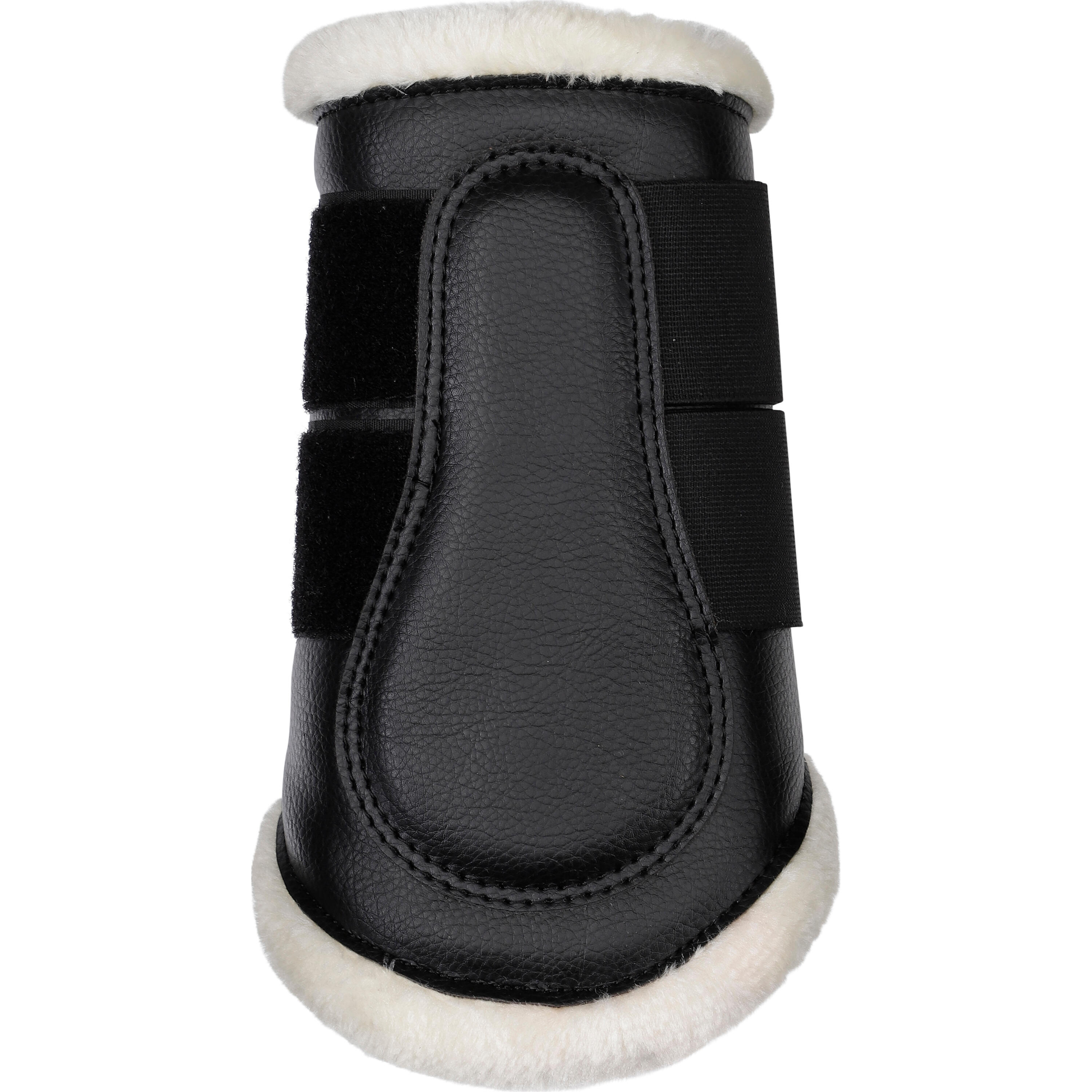 Stinchiere per cavalli chiuse con pelliccia HorseGuard 2/2