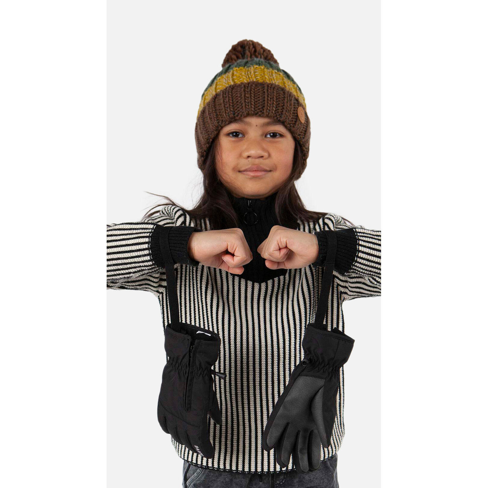 Guantes de esquí con cremallera para niños Barts 2/3