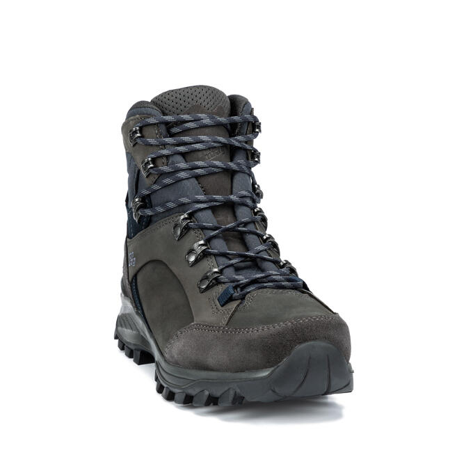 Hanwag Herren Banks GTX S narrow Wanderschuh Echtleder in blau 2/7