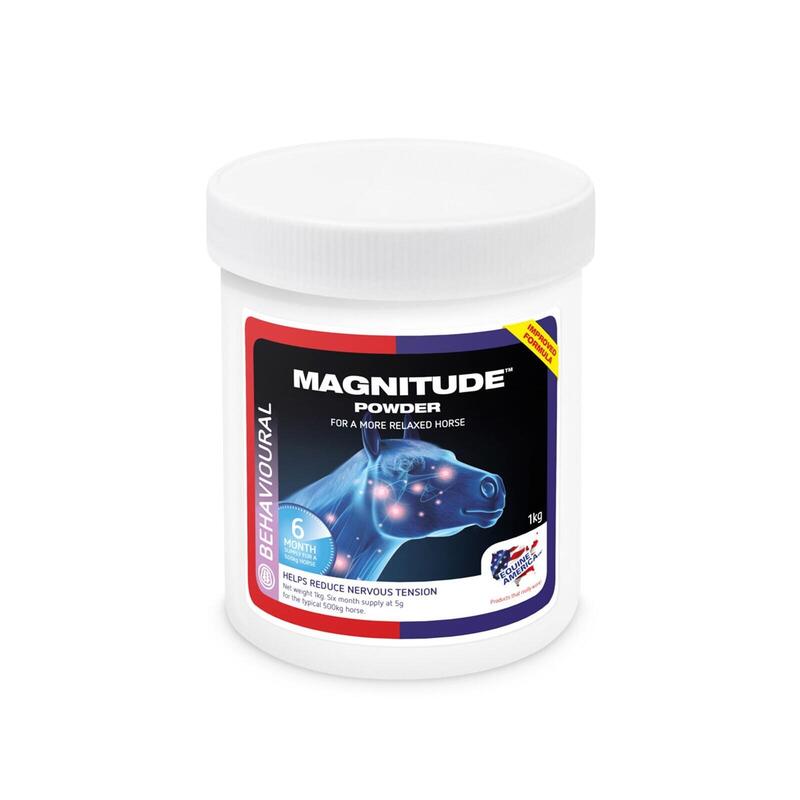 Voedingssupplement met magnesium voor stressbeheersing Equine America Magnitude