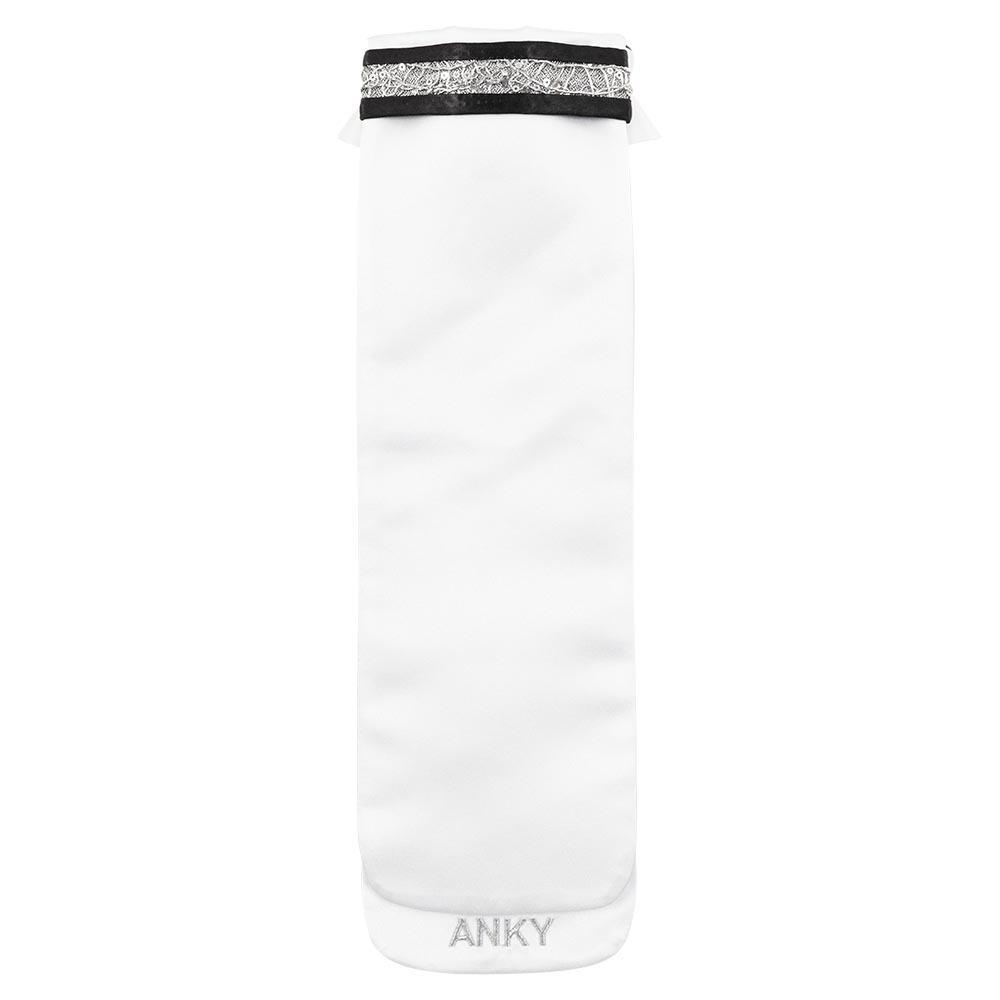 Anky - Cravate D'Équitation Avec Colliers Détachables Anky Stock Variable Cw - Cravate - Blanc|noir - S - Decathlon