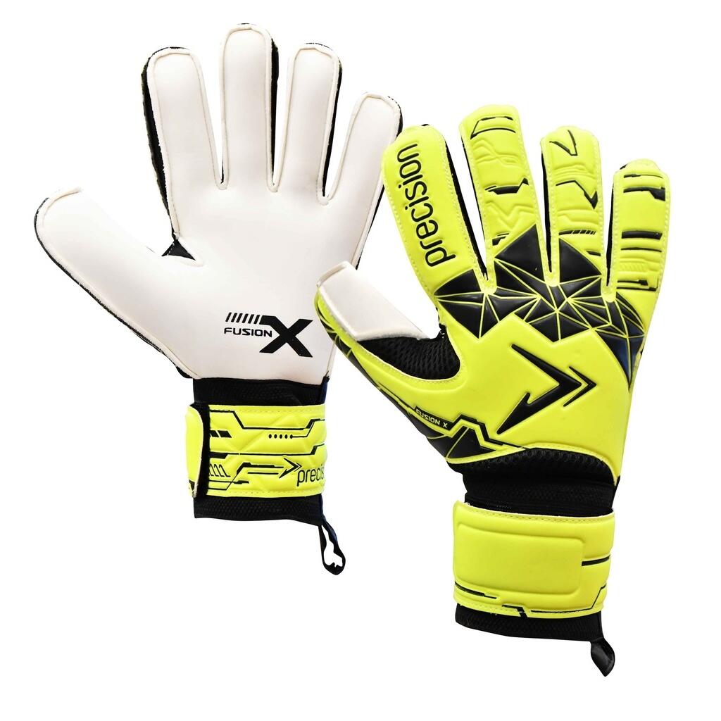 Guanti da portiere per bambini Precision Fusion X Flat Cut Essential 1/3