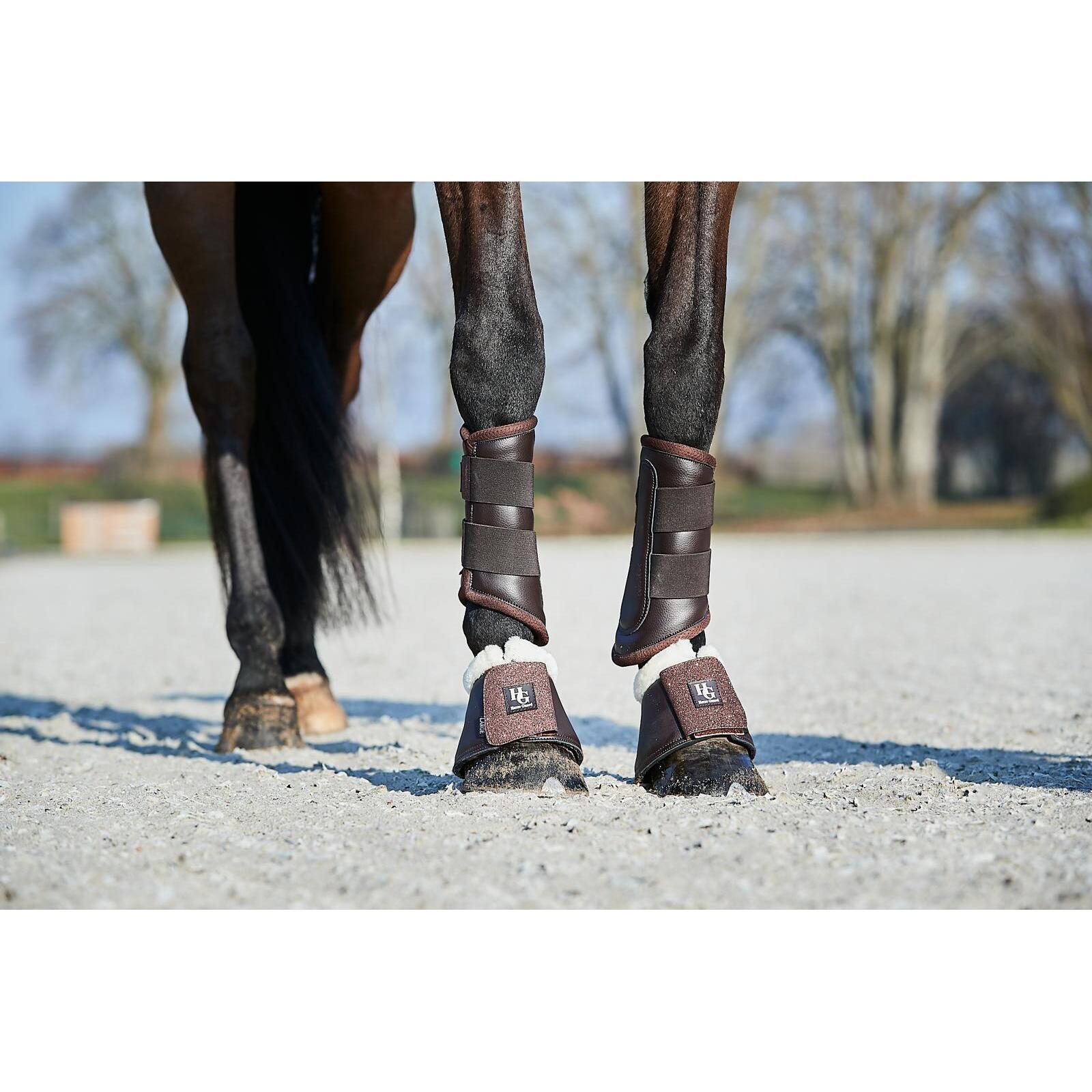 Cloches pour cheval pailletées HorseGuard Leela 4/4
