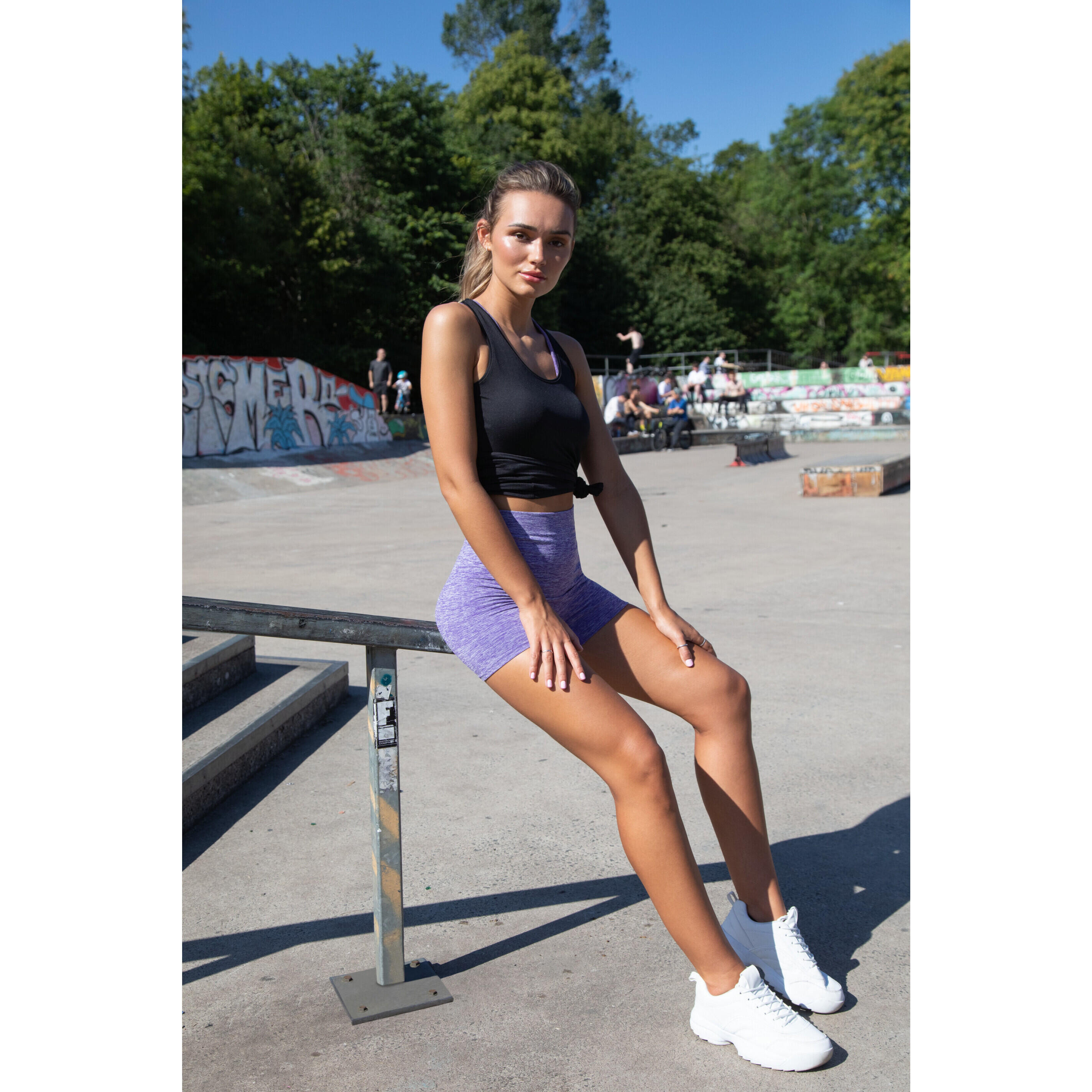 Cuissard imprimé sans coutures femme Tombo 3/4