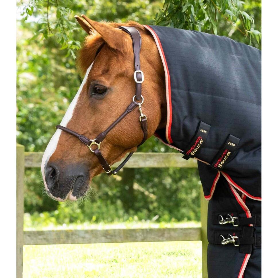 Derka stajenna dla koni z osłoną szyi Premier Equine Stable Buster 200g