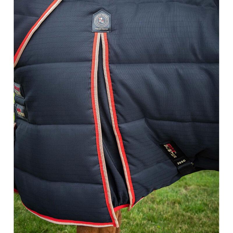 Couverture d'écurie pour cheval avec couvre cou Premier Equine Stable Buster 200