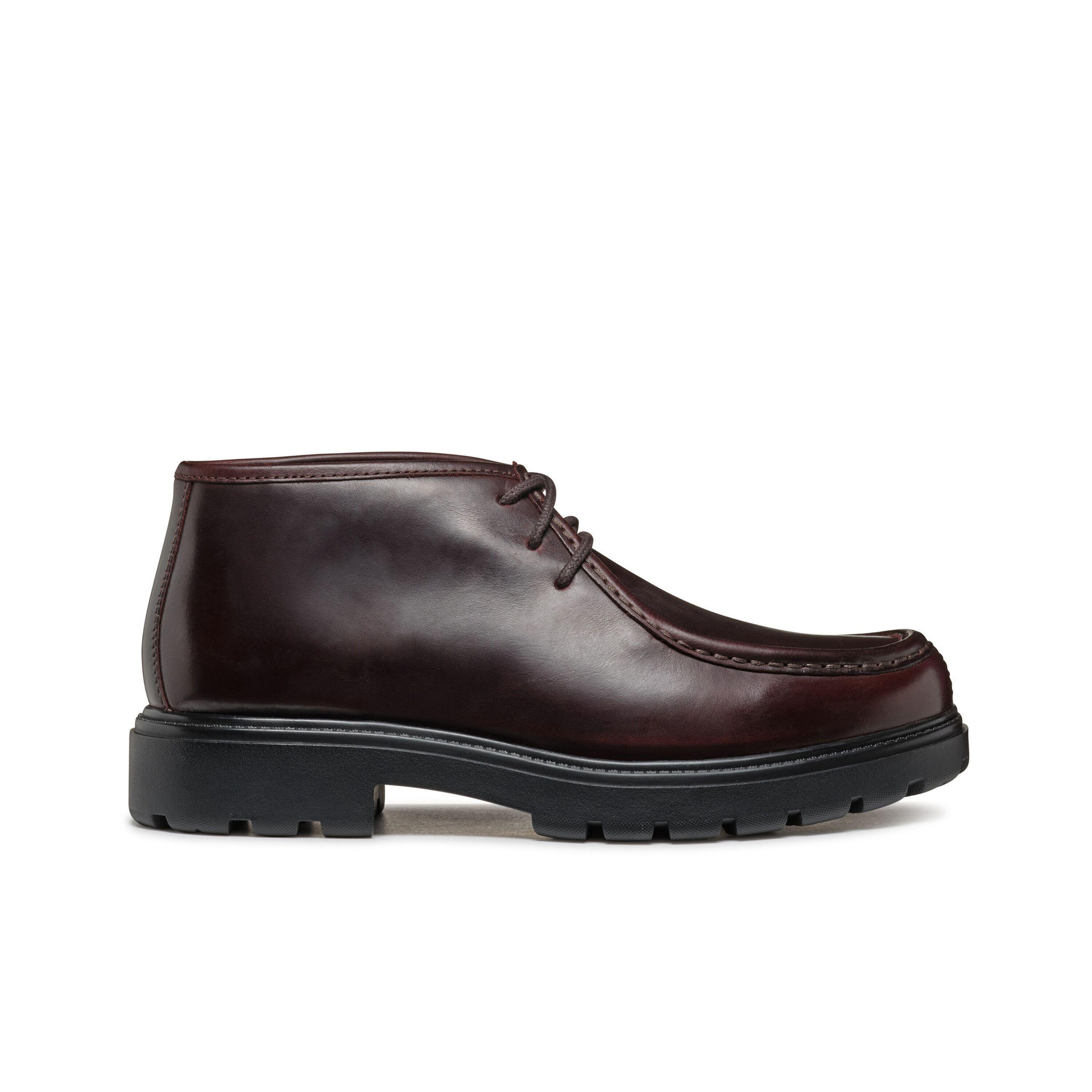 Geox - Bottines Geox Spherica Ec7 D - Bottines - Marron|rouge - Decathlon