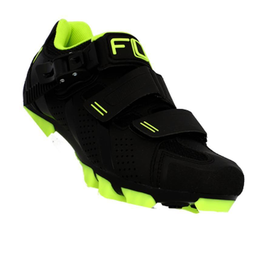 Shoes with 2 self-gripping straps + click FLR Elite F65