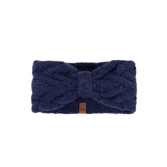 BUFF Opaska na głowę damska Buff Knitted&Fleece Headband Caryn - midnight