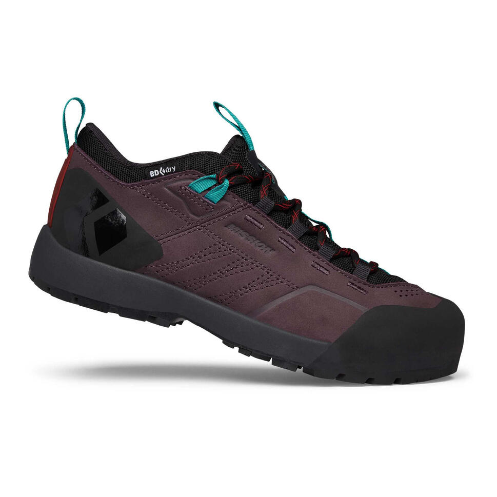 Damskie buty turystyczne Black Diamond Mission LTHR WP Aprch