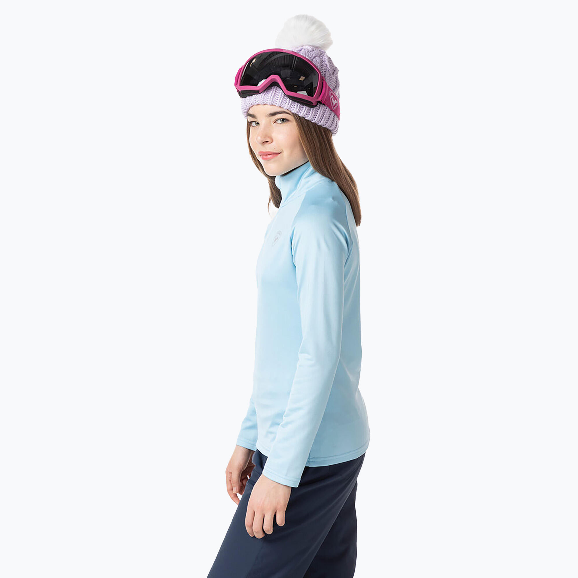Forro polar de niños Rossignol 1/2 Zip Warm Stretch 3/5