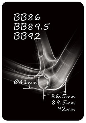 Suport rowerowy BB4129 Rama: BB86/BB89.5/BB32 Korba: SRAM DUB (DUB WIDE) (29mm) 3/4