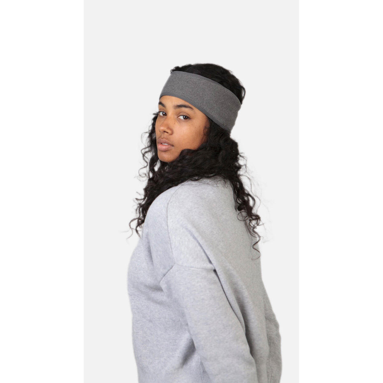 Chapeaux unisexes Gris chiné 2/2