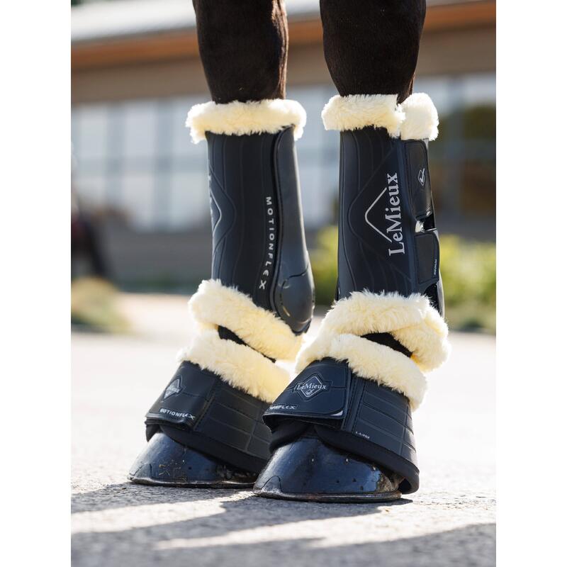 LeMieux Motionflex Jumping Boots avec polaire naturelle