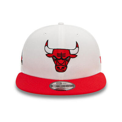 Cappellino New Era White Crown Patch 9Fifty Chicago Bulls